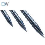 Sekrup berlapis krom untuk plastik SPVC UPVC PC PET